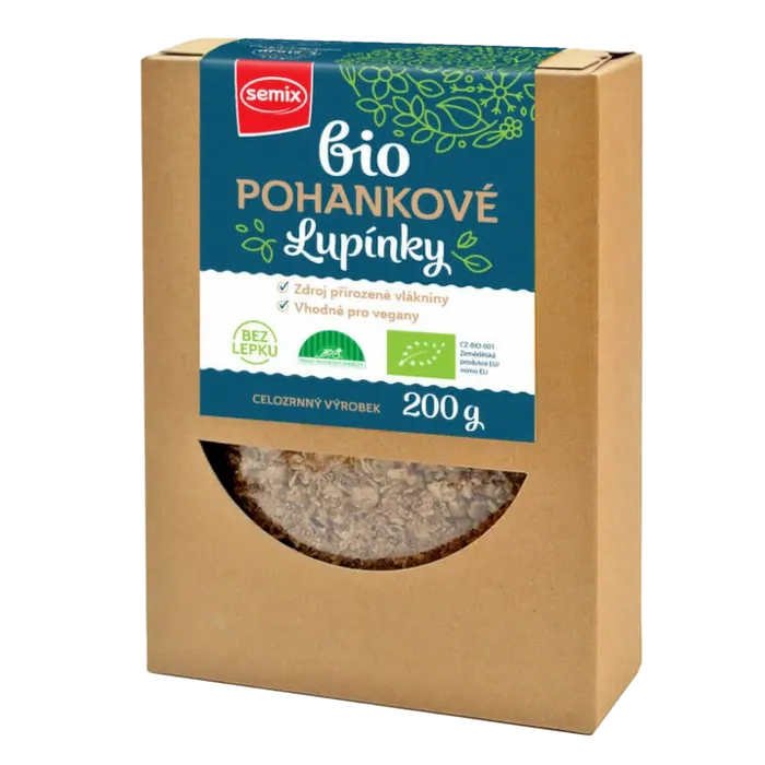 Semix Pohankové lupínky bezlepkové 200g BIO